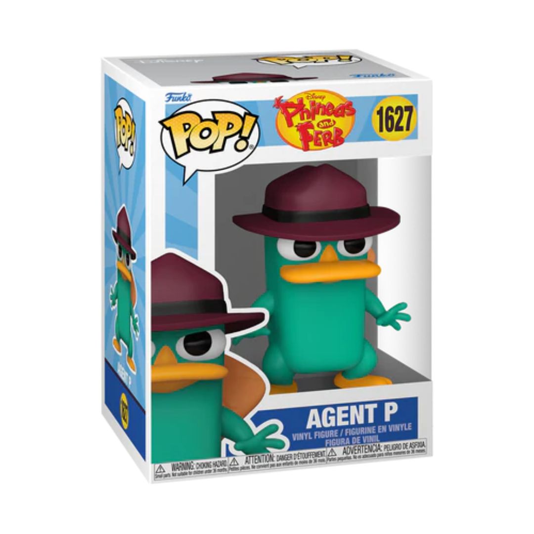 #1627 Agent P Perry the Platapus Phineas and Ferb Disney Funko Pop