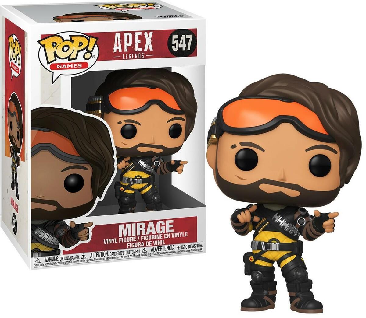 #547 Mirage Apex Legends Games Funko Pop