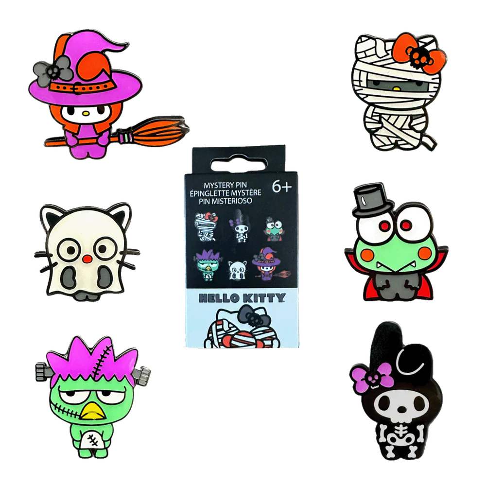 Sanrio Hello Kitty Halloween Loungefly Enamel Blind Box Pin