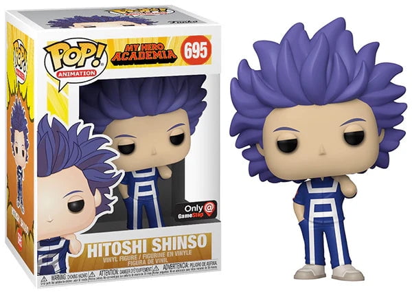 #695 Hitoshi Shinso GAMESTOP My Hero Academia MHA Animation Funko Pop
