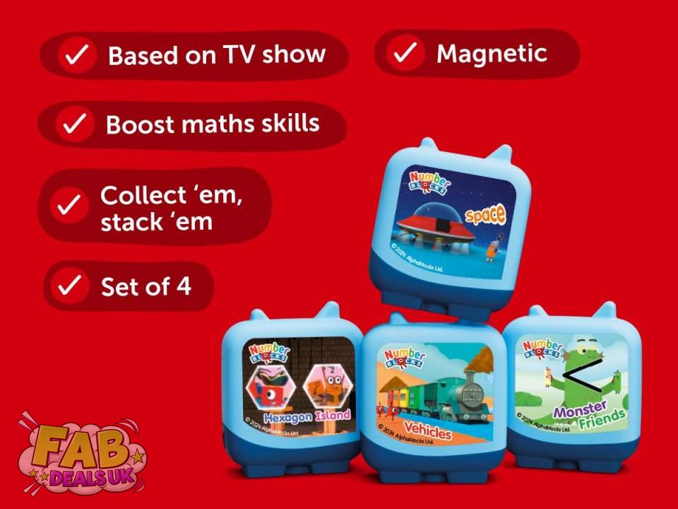 Numberblocks Clever Pocket Tonies