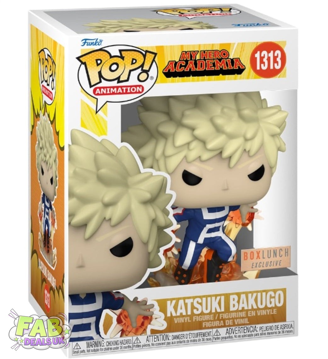 #1313 Katsuki Bakugo BOX LUNCH My Hero Academia MHA Animation Funko Pop