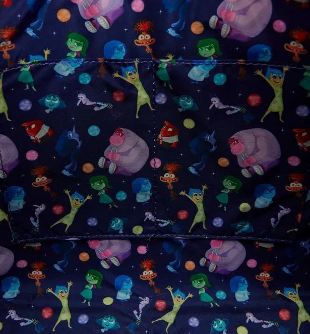 Anxiety Inside Out 2 Disney Pixar Loungefly Tote Bag with Coin Pouch