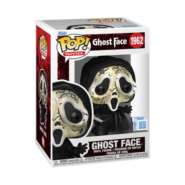 #1962 Ghost Face Distressed Mask Scream Horror Movies Funko Pop