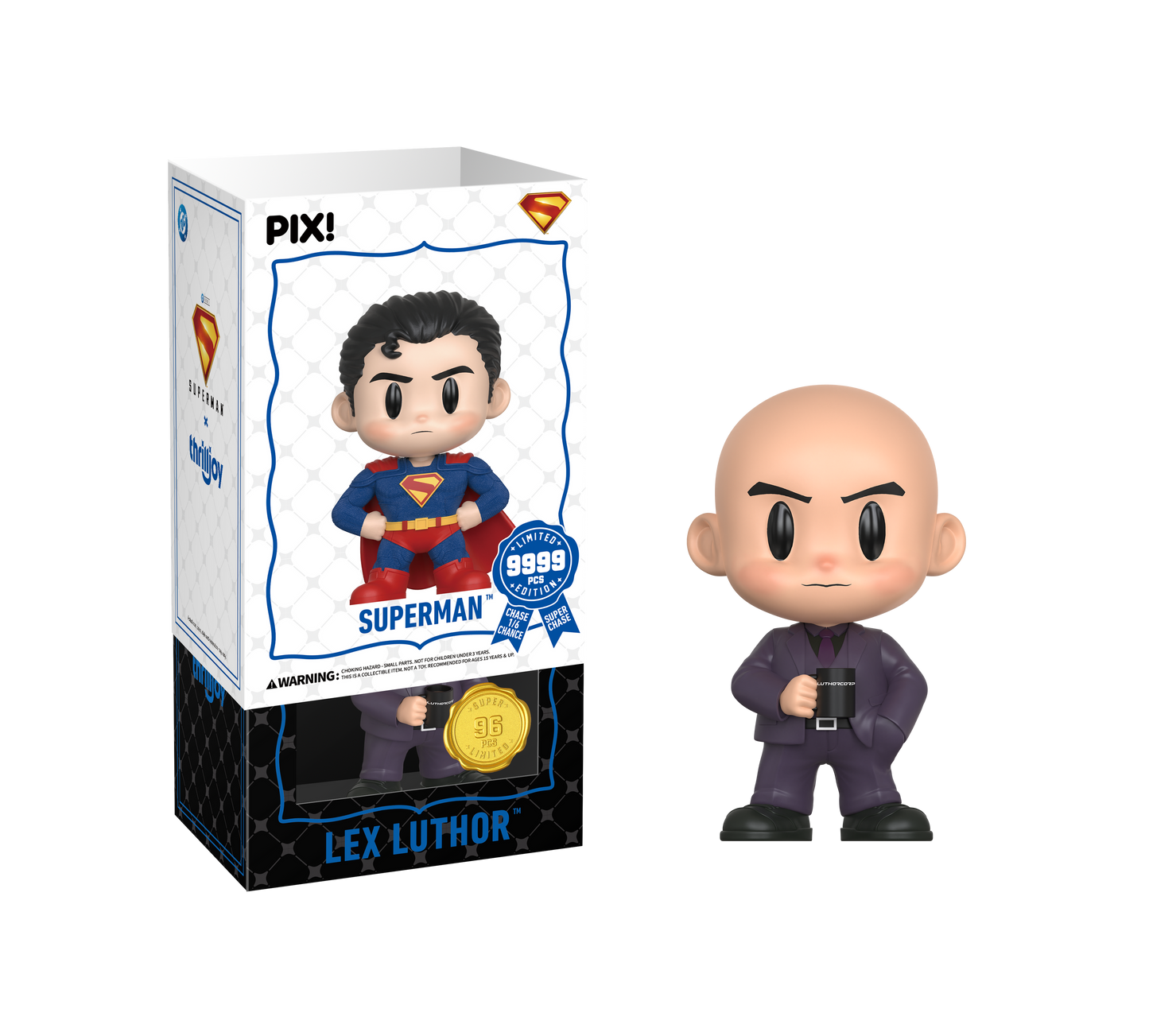 Superman Thrilljoy PIX! Sealed Chance of Chase and Ultra Chase