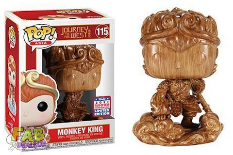 #115 Monkey King (Wooden) Journey To The West Asia Funko Pop
