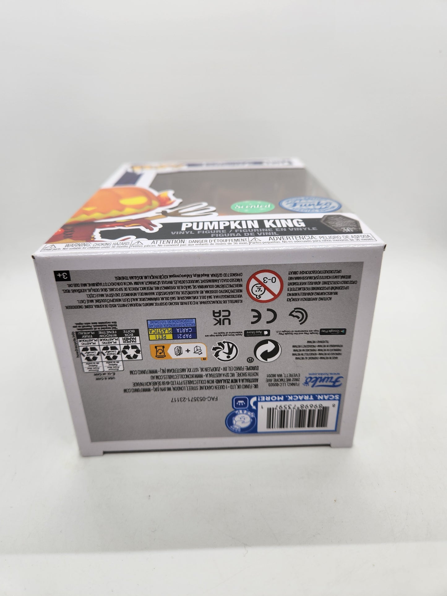 #1357 Pumpkin King SPECIAL EDITION SCENTED Disney Funko Pop