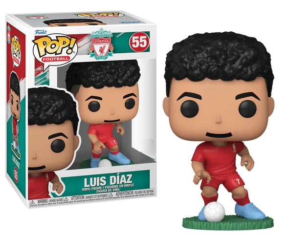 #55 Luis Diaz Liverpool FC Football Funko Pop