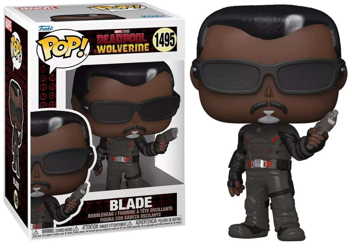 #1495 Blade Deadpool And Wolverine Marvel Funko Pop