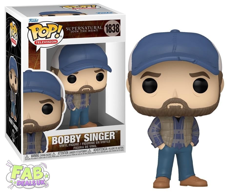 #1838 Bobby Singer Supernatural Television Funko Pop