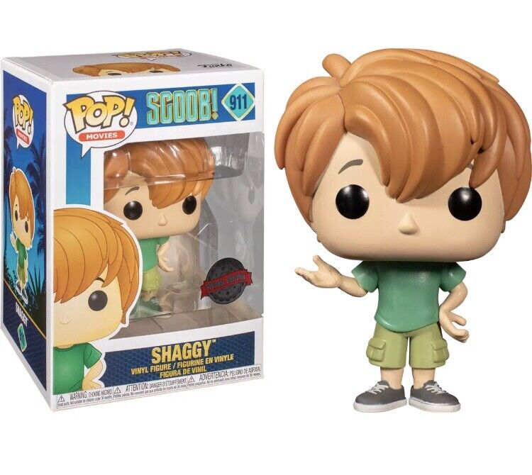 #911 Shaggy SPECIAL EDITION Scoob! Movies Funko Pop