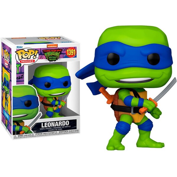 #1391 Leonardo Teenage Mutant Ninja Turtles Movies Funko Pop