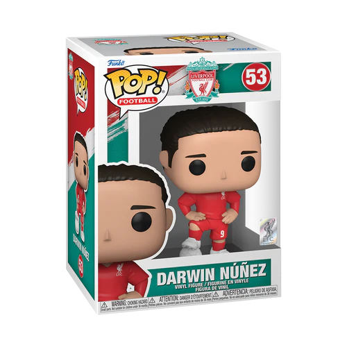#53 Darwin Nunez Liverpool FC Football Funko Pop