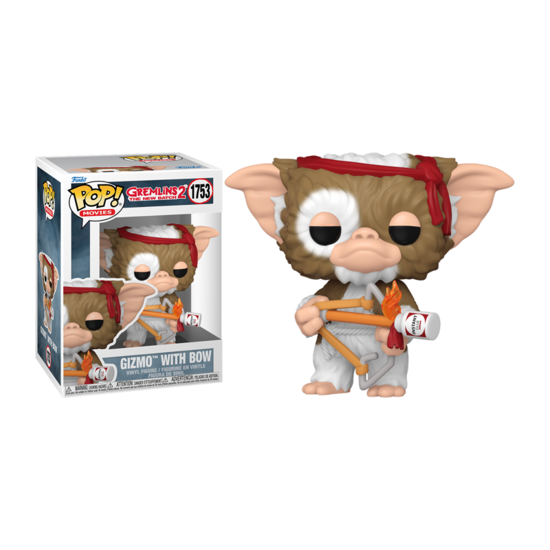 #1753 Gizmo With Bow Gremlins 2 Movies Funko Pop