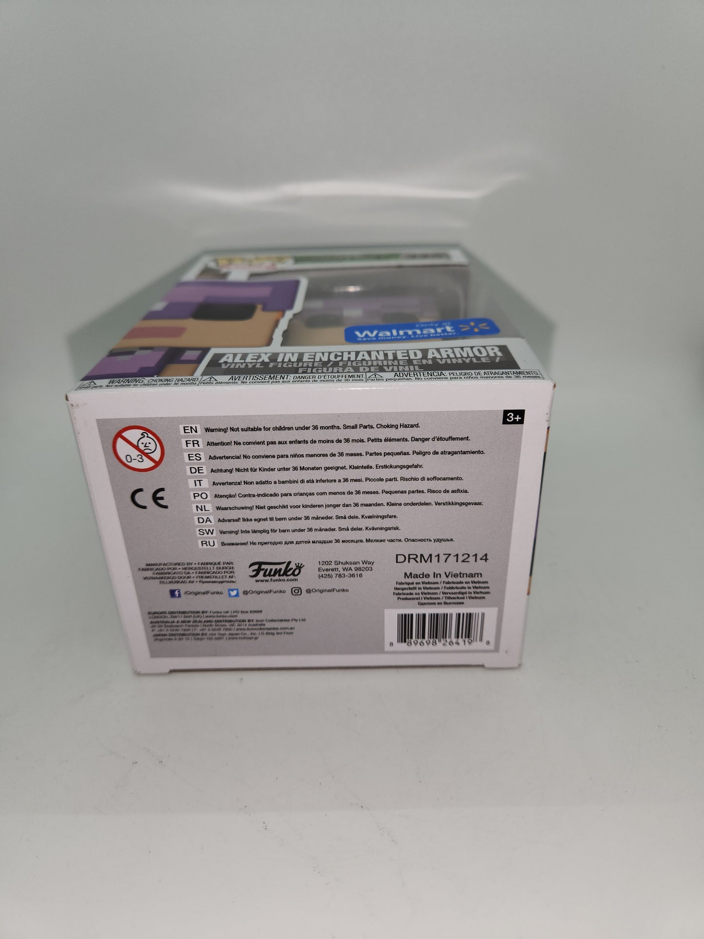 #325 Alex In Enchanted Armor WALMART EXCLUSIVE Minecraft Games Funko Pop