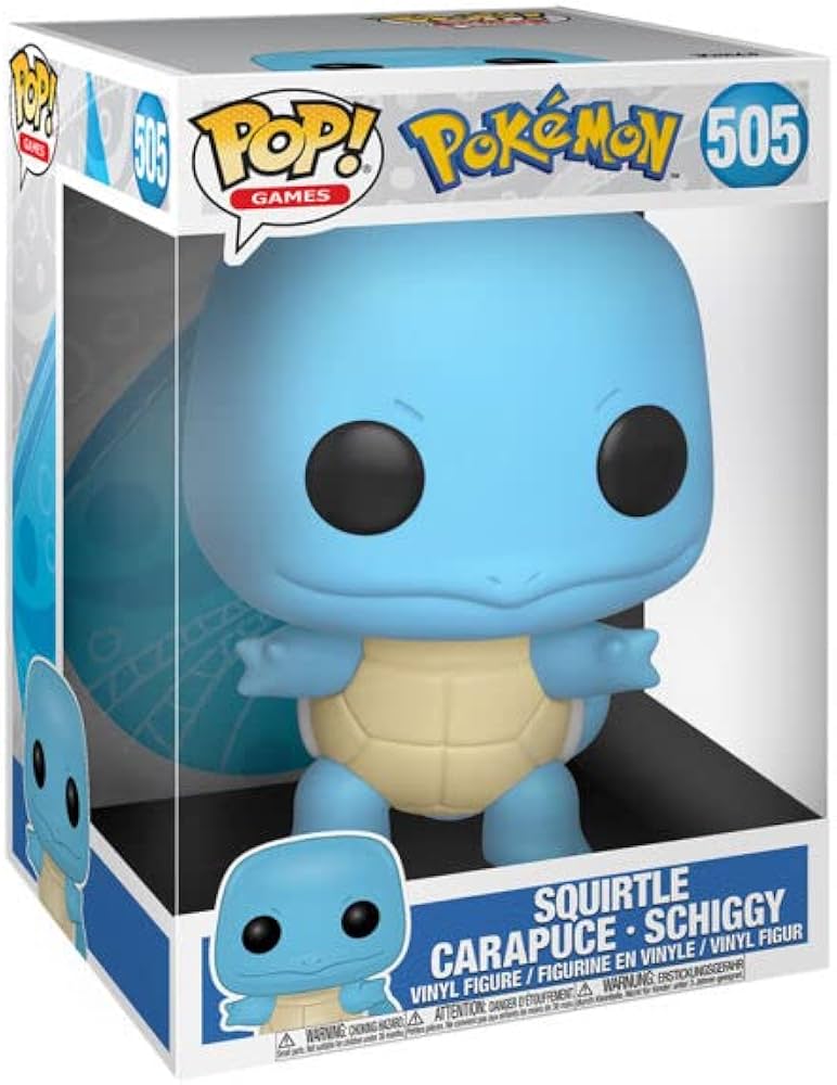 #505 Squirtle 10" Pokemon Funko Pop