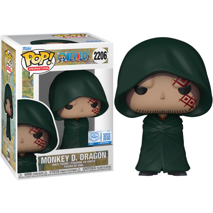 #2206 Monkey D. Dragon One Piece Animation Funko Pop