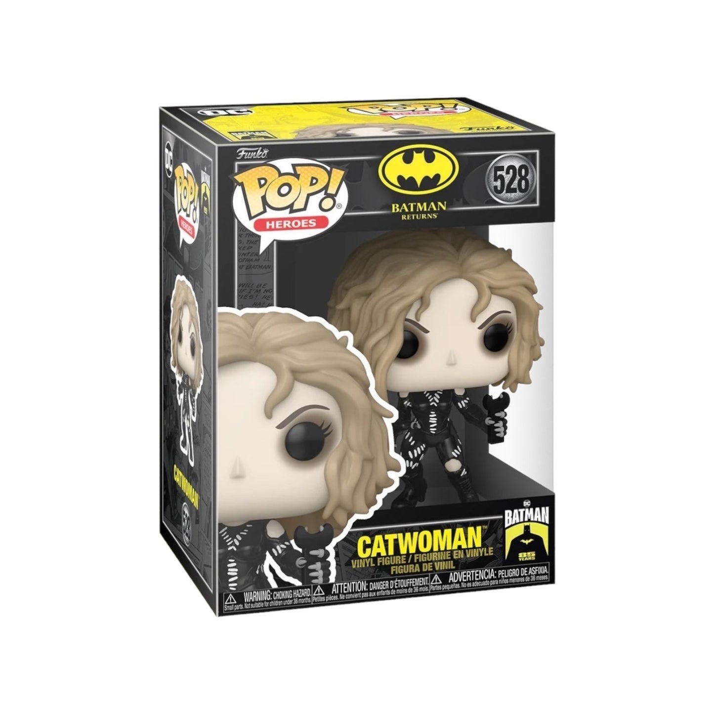 #528 Catwoman Unmasked Batman Returns DC Heroes Funko Pop