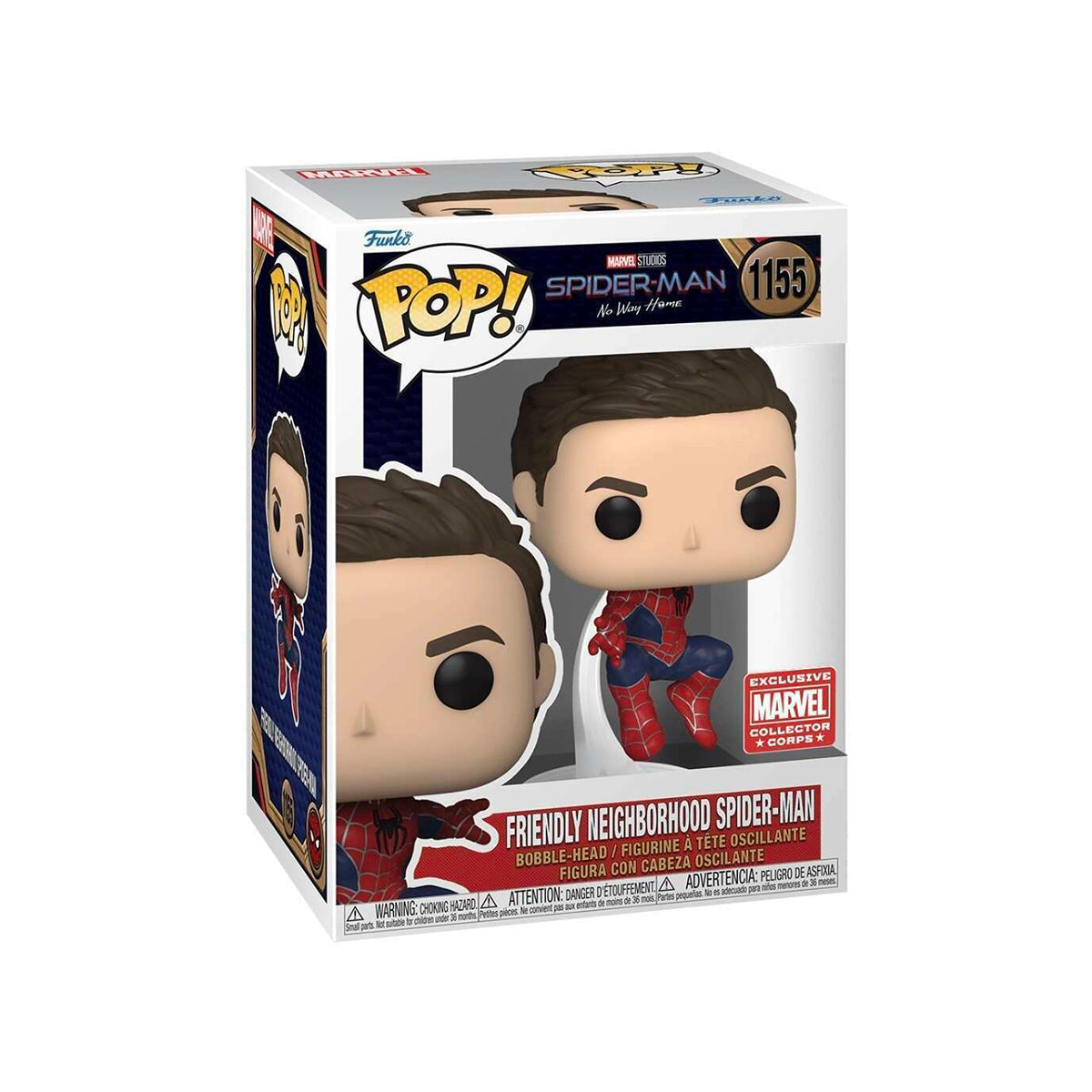 #1155 Friendly Neighborhood Spider-Man COLLECTOR CORPS Marvel Funko Pop