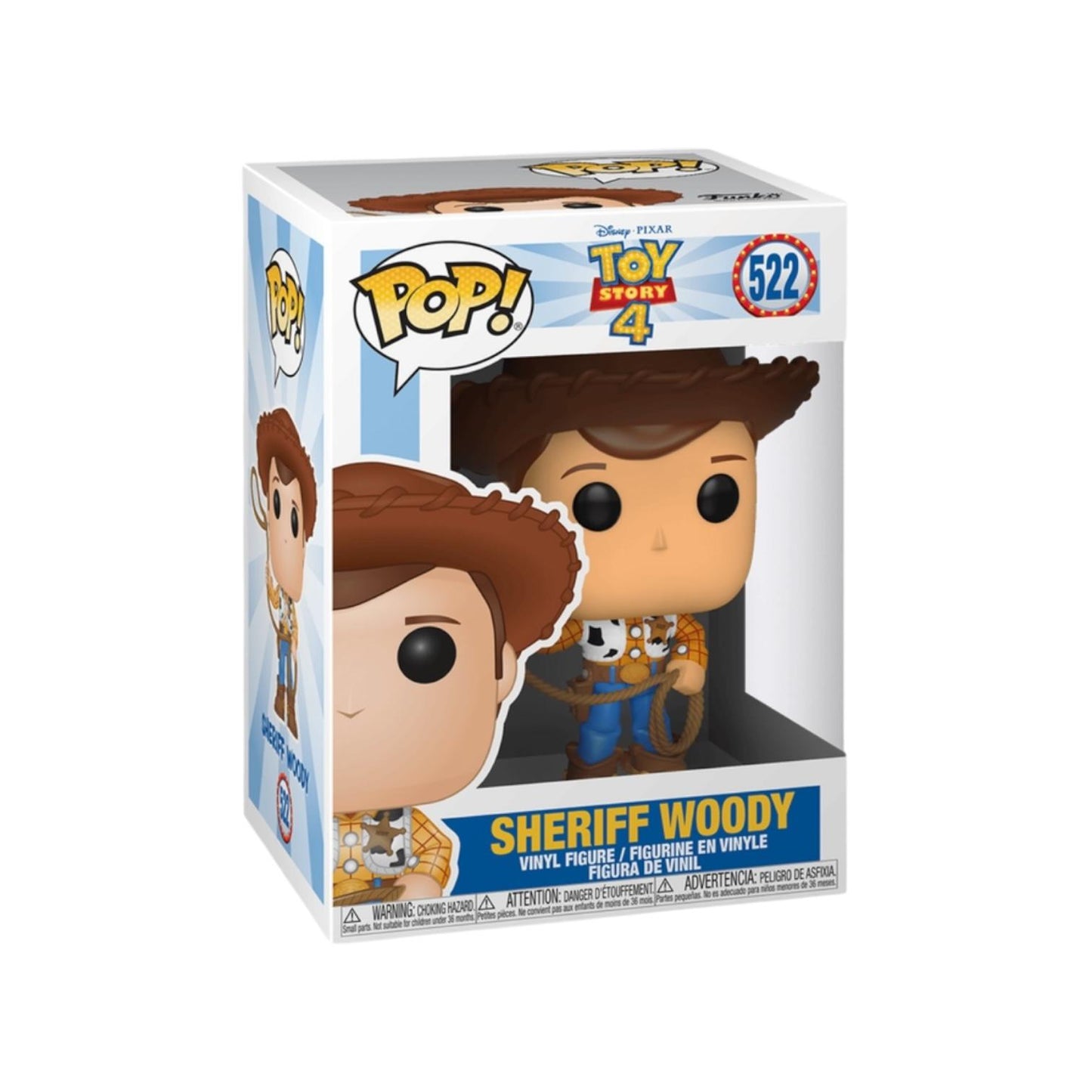 #522 Sheriff Woody Toy Story 4 Disney Funko Pop