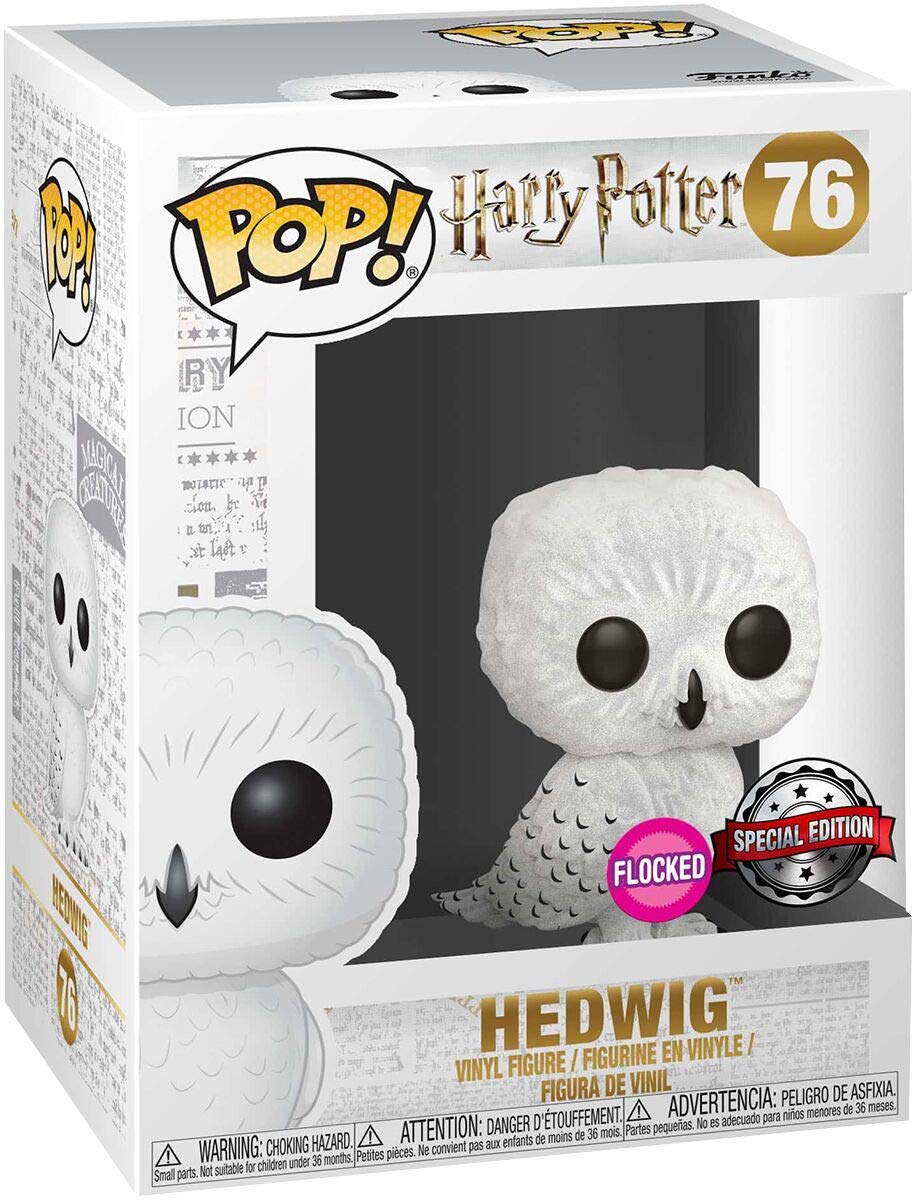 #76 Hedwig FLOCKED Harry Potter Funko Pop