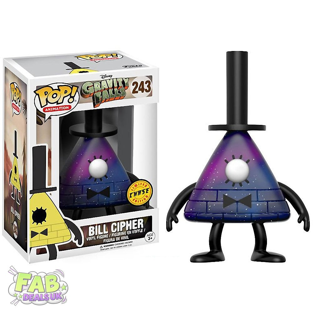 #243 Bill Cipher CHASE Gravity Falls Animation Funko Pop