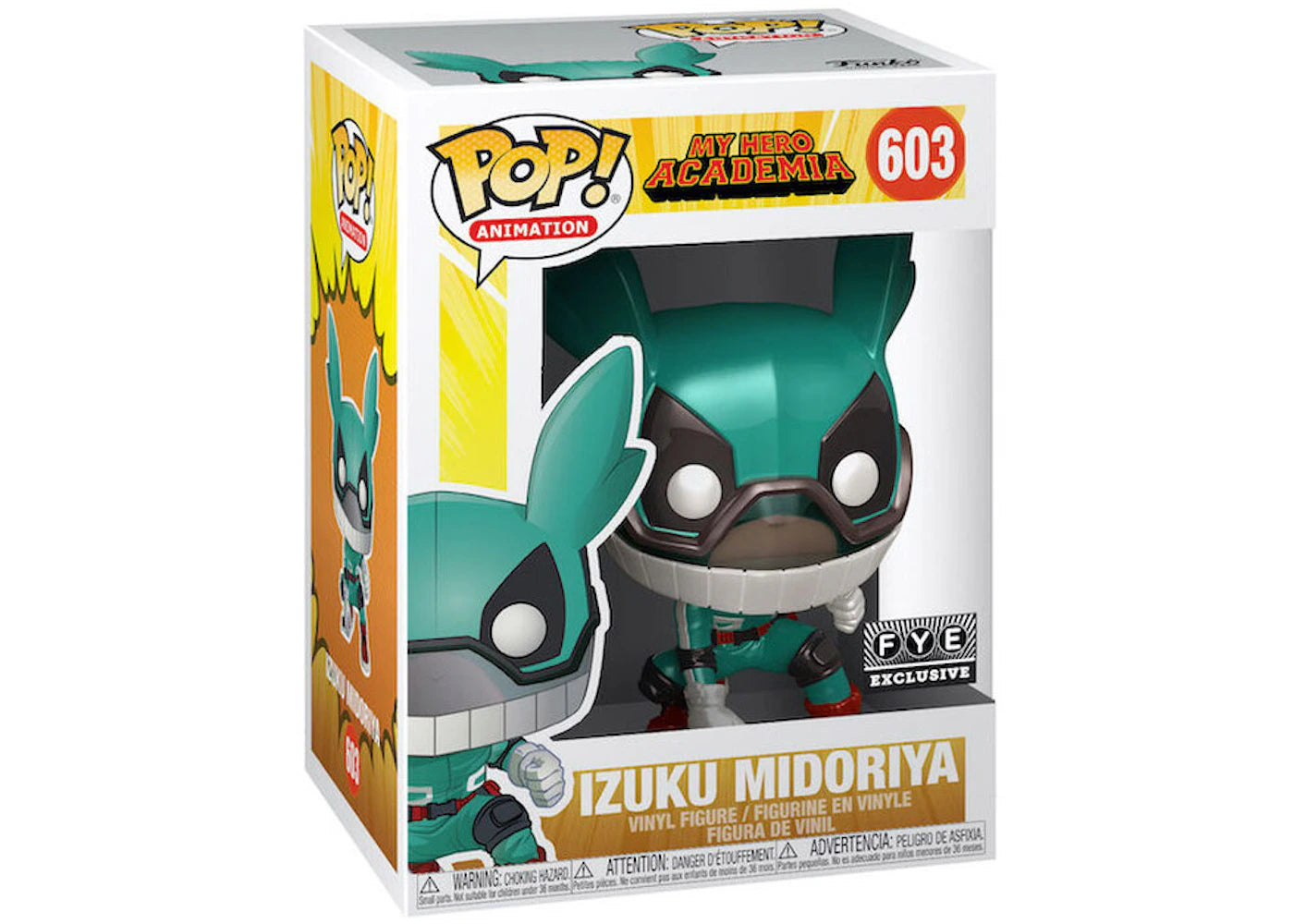 #603 Izuku Midoriya FYE My Hero Academia MHA Animation Funko Pop