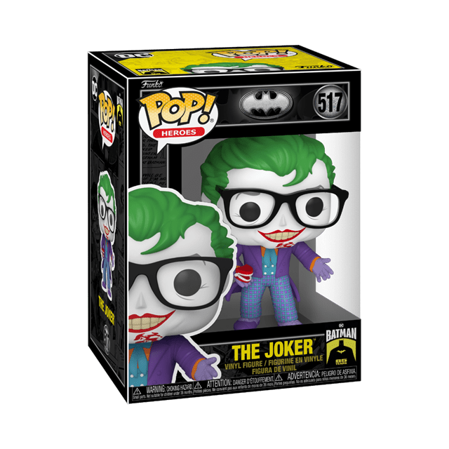#517 The Joker with Teeth Batman DC Heroes Funko Pop