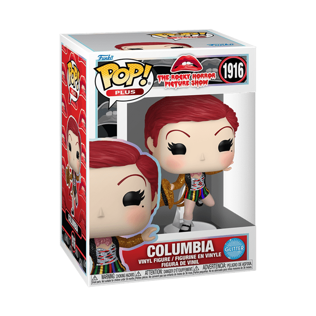 #1916 Columbia GLITTER Rocky Horror Picture Show Movies Funko Pop