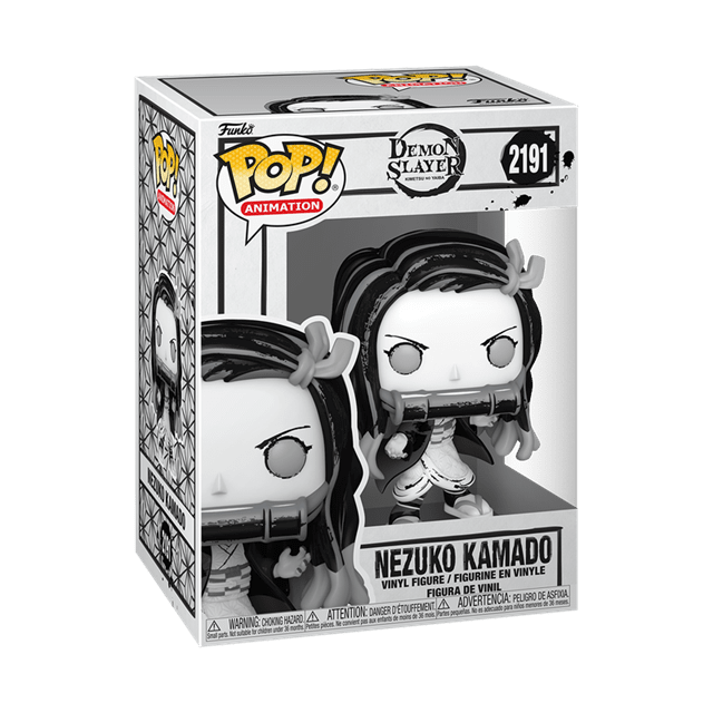 #2191 Nezuko Kamado Sketched Demon Slayer Animation Funko Pop