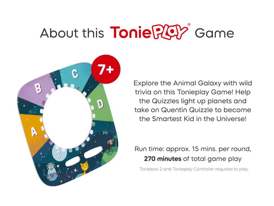 Quizzles: All About Animals (Tonieplay Game Set) Tonies