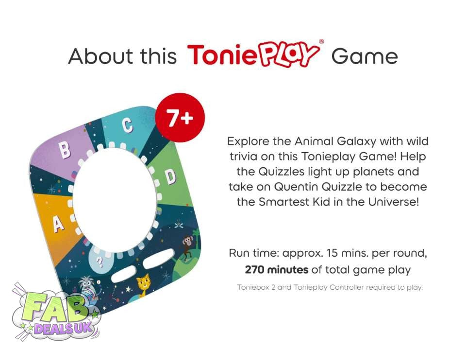 Quizzles: All About Animals (Tonieplay Game Set) Tonies