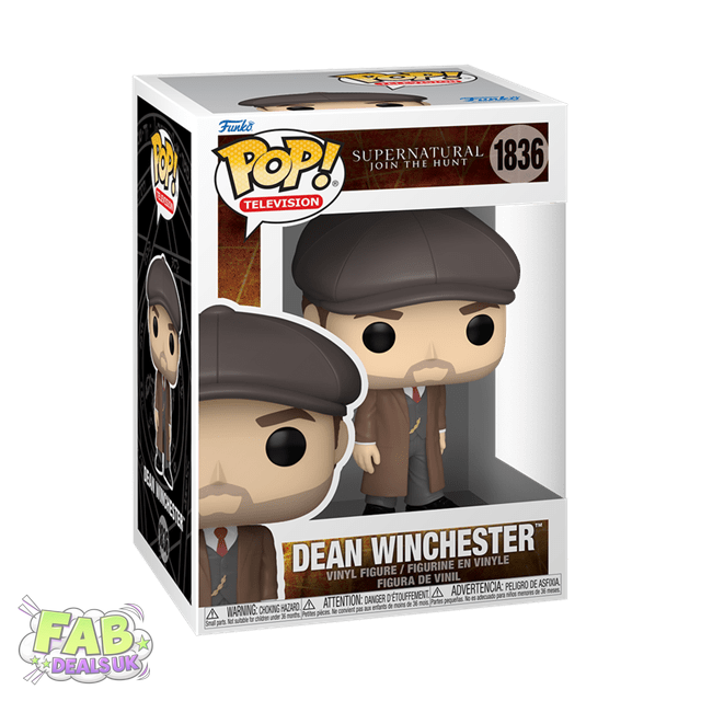 #1836 Dean Winchester Supernatural Television Funko Pop
