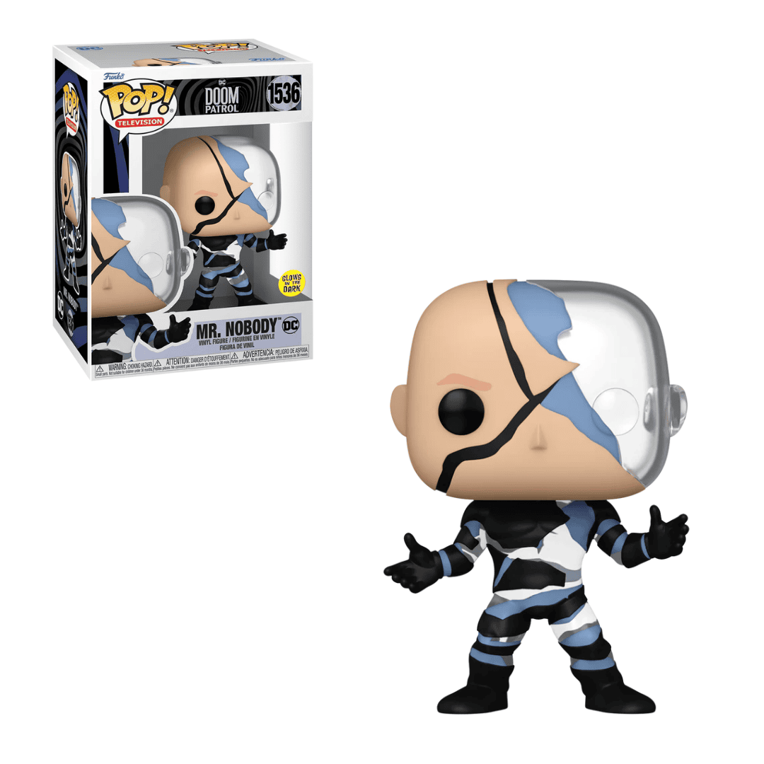 #1536 Mr. Nobody GLOW Doom Patrol DC Television Funko Pop