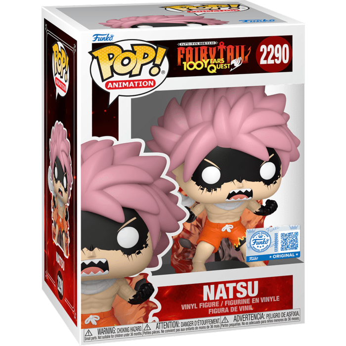#2290 Natsu Fairytail 100 Years Quest Animation Funko Pop
