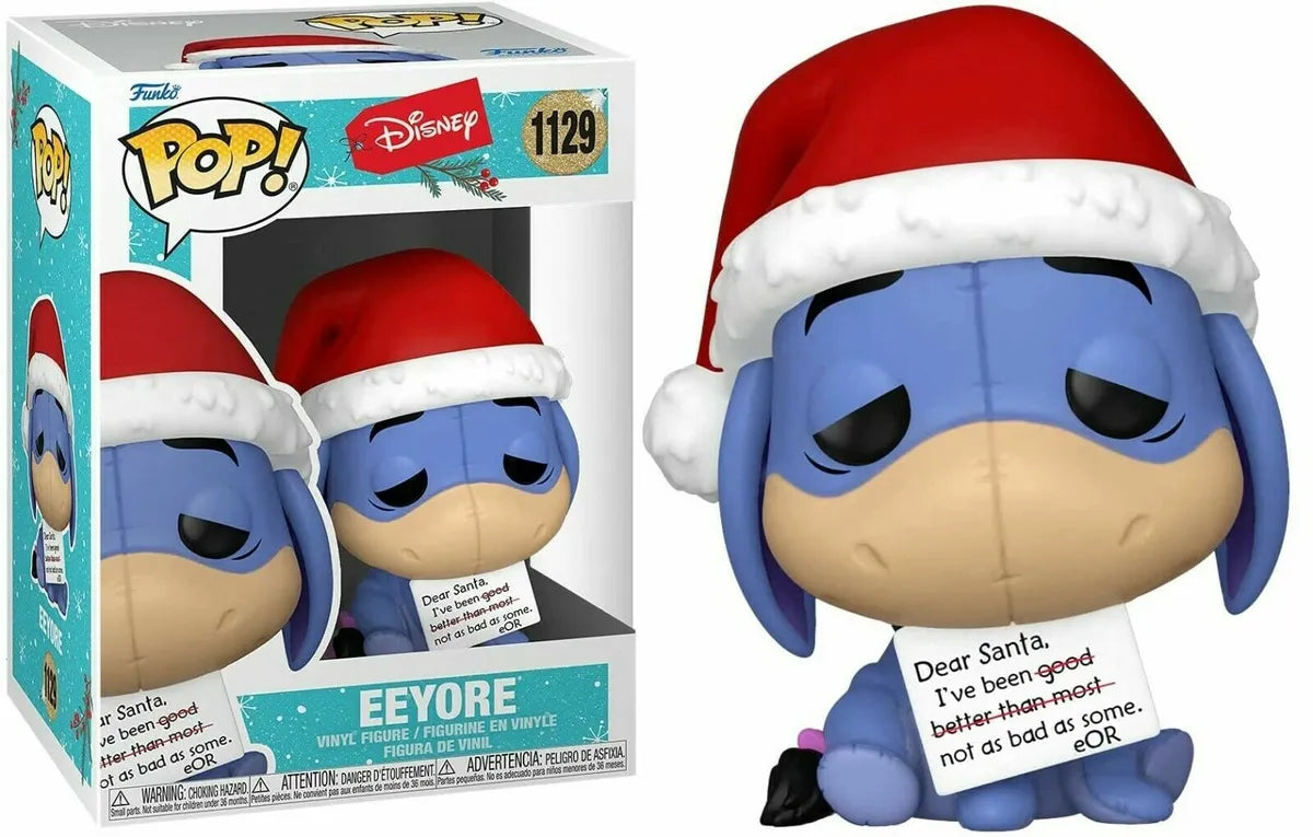 #1129 Eeyore Holiday Christmas Winnie The Pooh Disney Funko Pop