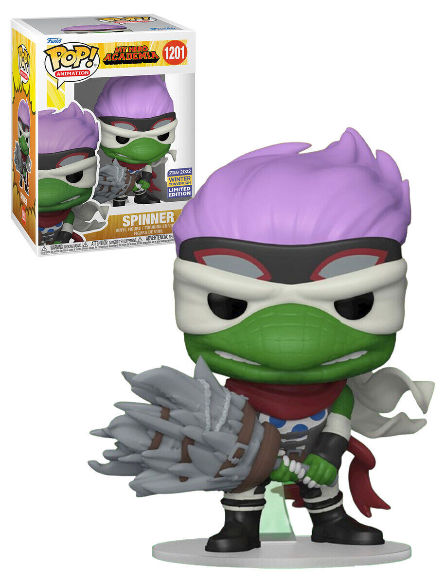 #1201 Spinner 2020 WINTER CONVENTION My Hero Academia MHA Animation Funko Pop