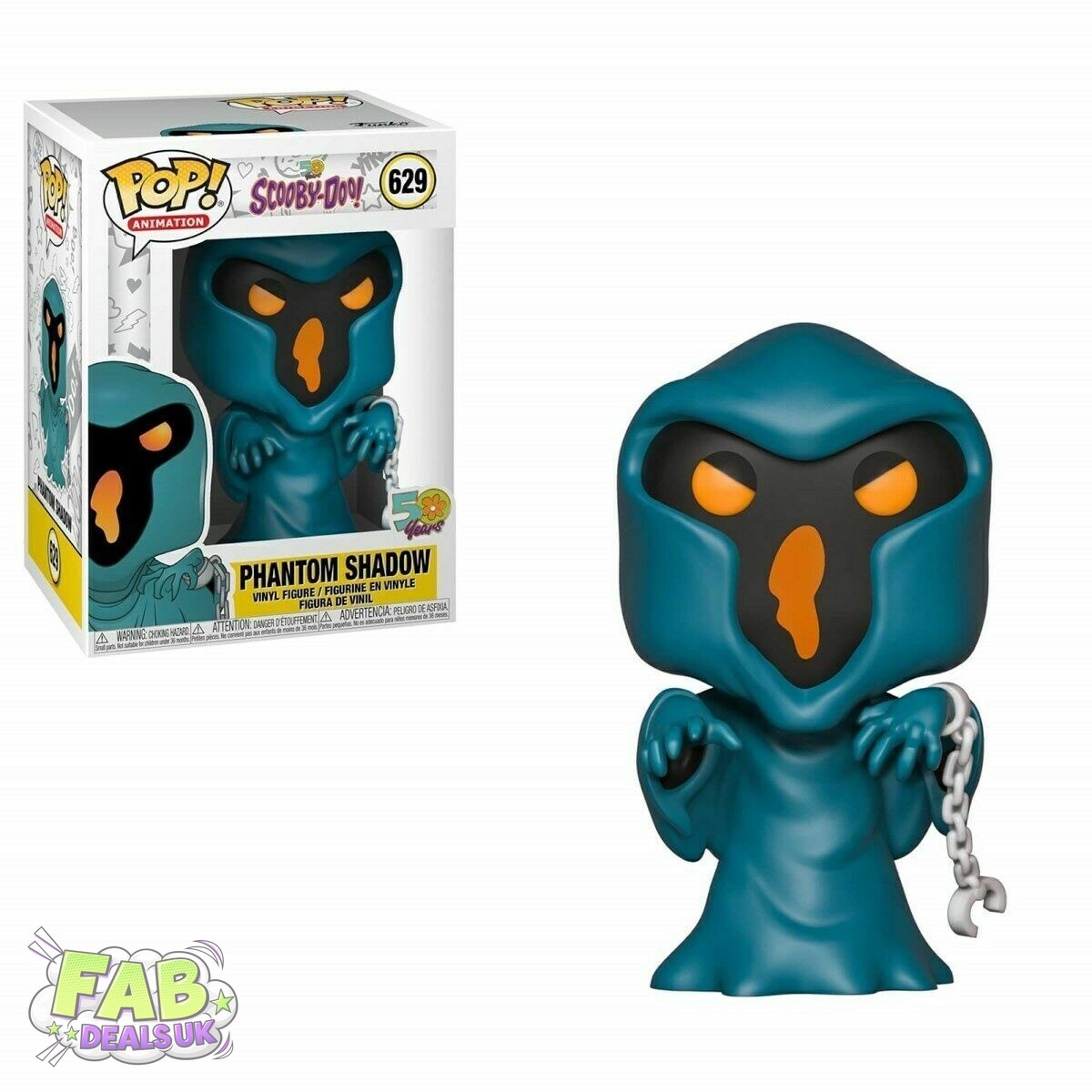 #629 Phantom Shadow Scooby Doo Animation Funko Pop