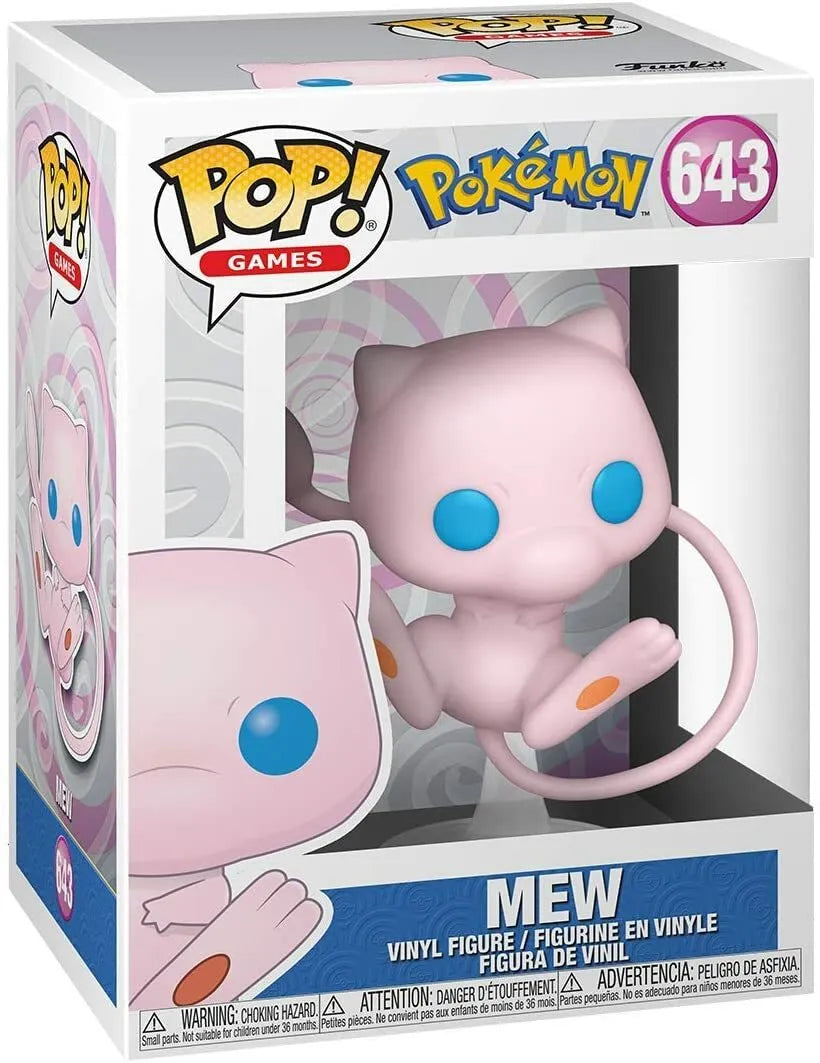 #643 Mew Pokemon Games Funko Pop