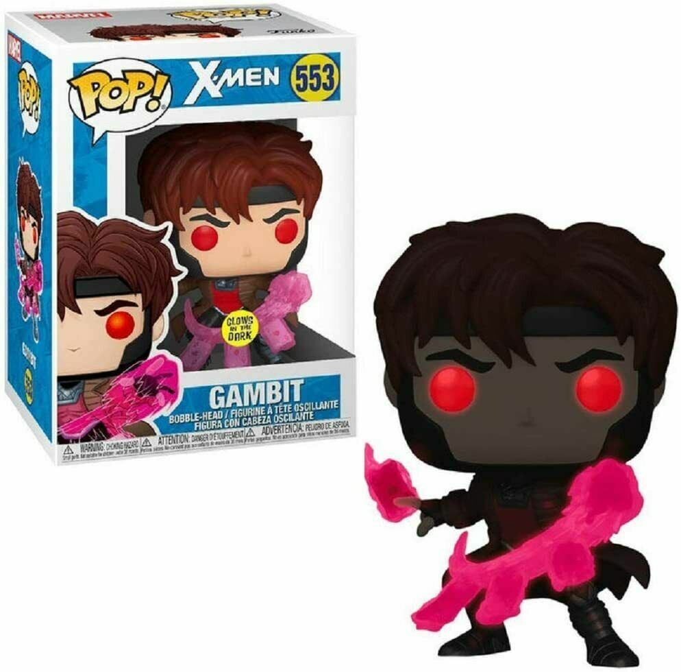 #553 Gambit GLOW X-Men Marvel Funko Pop