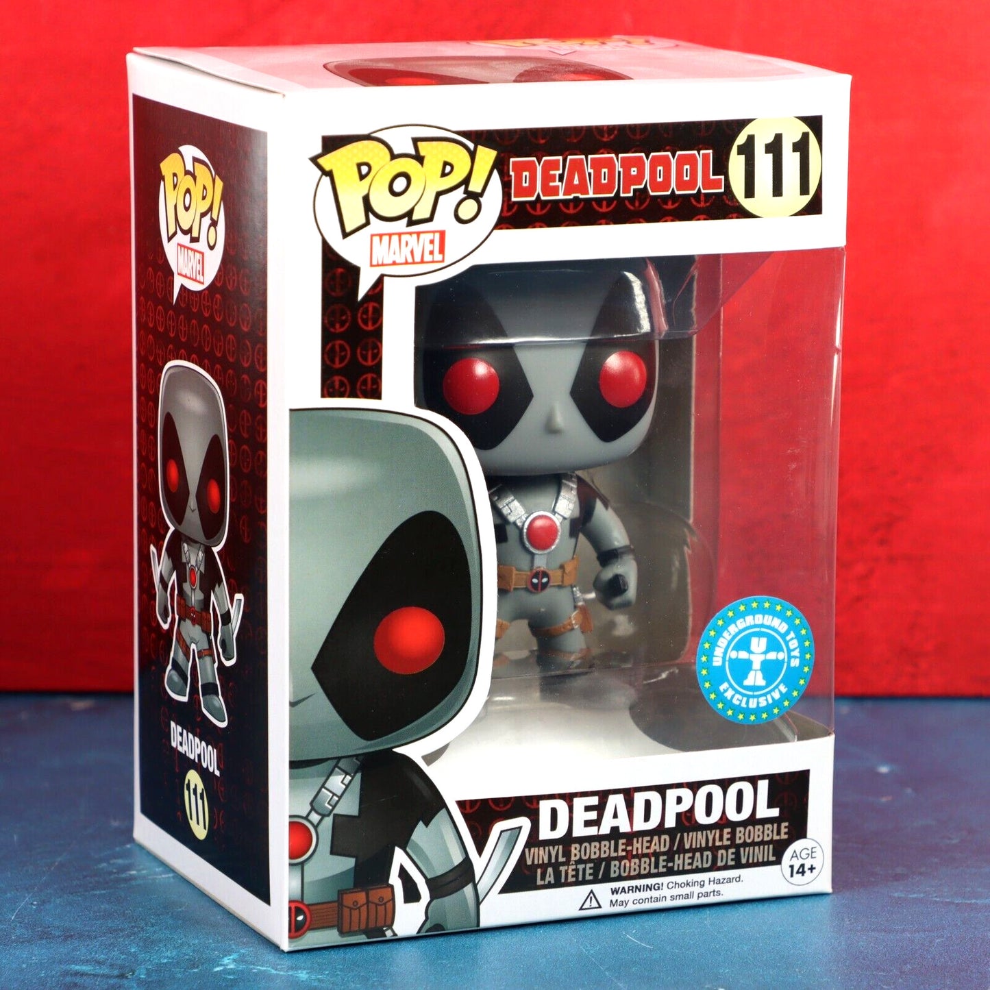 #111 Deadpool X-Force Grey Marvel Funko Pop