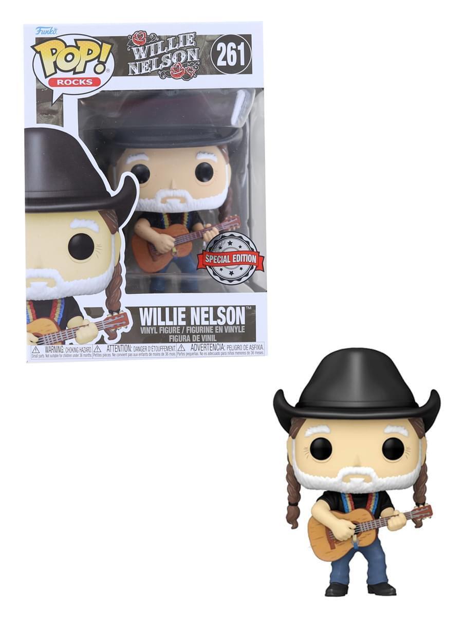 #261 Willie Nelson Rocks Funko Pop