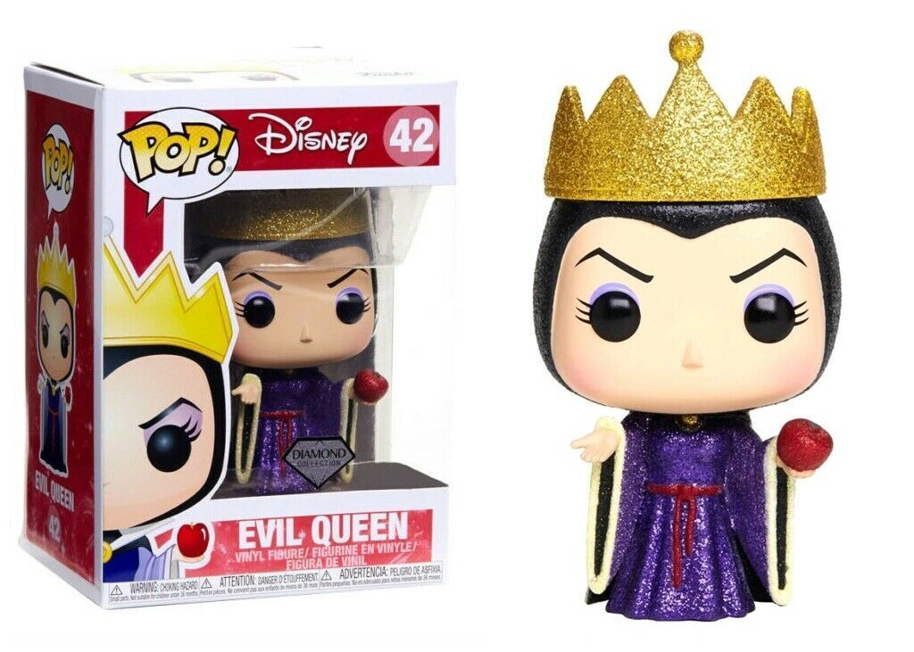 #42 Evil Queen DIAMOND Snow White Disney Villains Funko Pop
