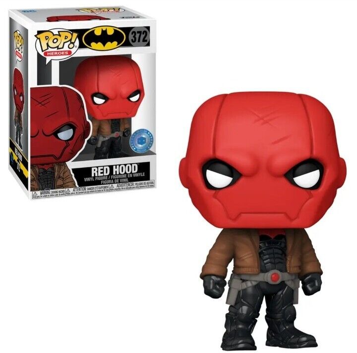 #372 Red Hood Jason Todd POP IN A BOX DC Heroes Funko Pop