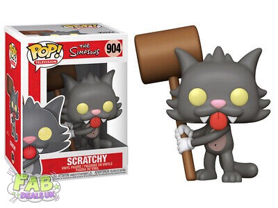 #904 Scratchy Simpsons Television Funko Pop