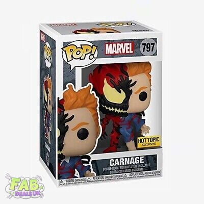 #797 Carnage HOT TOPIC Marvel Funko Pop