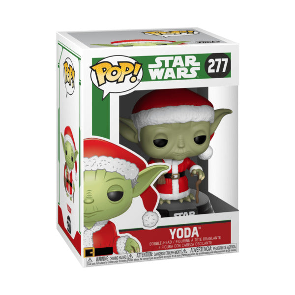 #277 Yoda Christmas Santa Star Wars Funko Pop