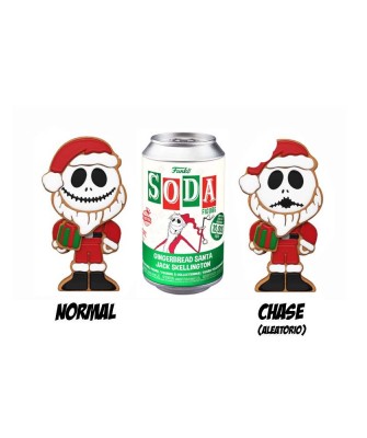 Gingerbread Santa Jack Skellington Funko Soda International 10,000 PC LE CHANCE OF CHASE! NBC