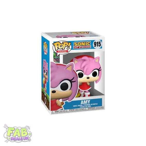 #915 Amy Sonic the Hedgehog Games Funko Pop