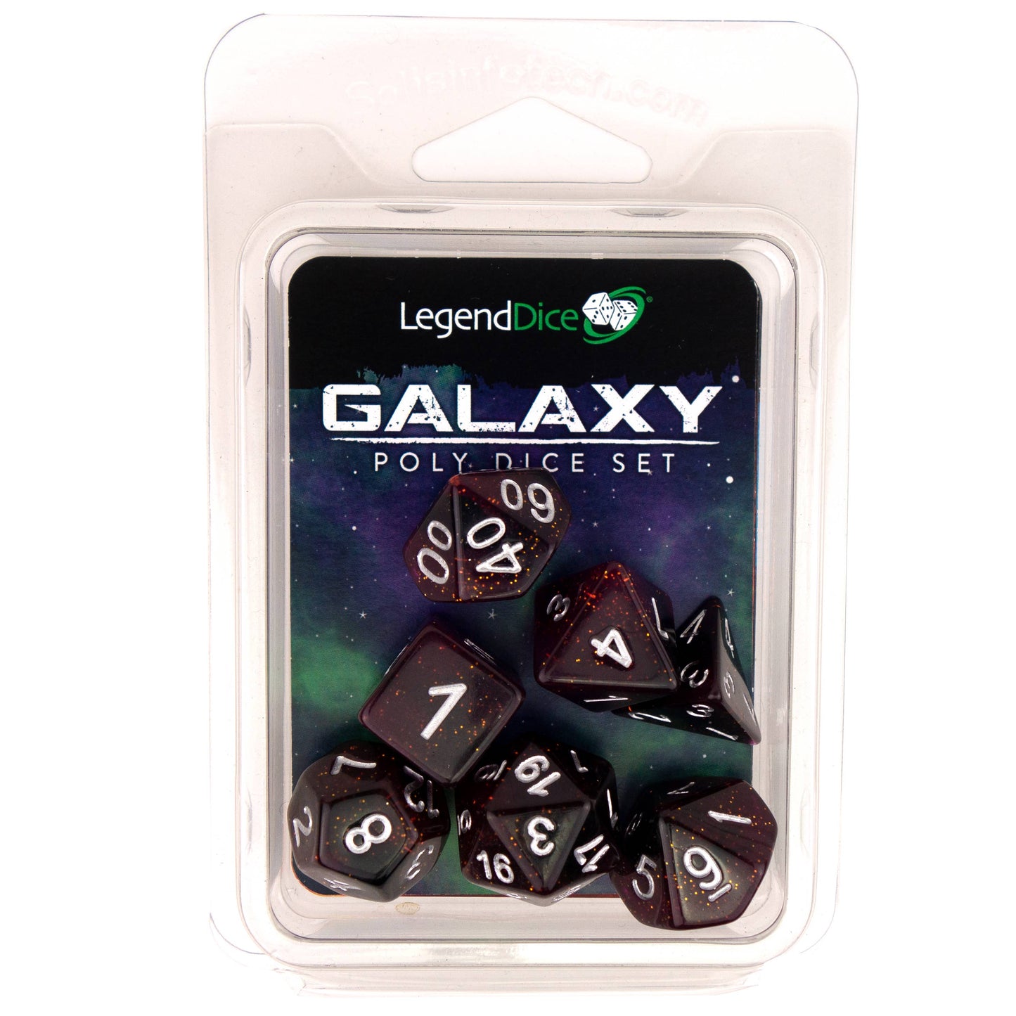 Clamshell Dice Pack - Galaxy